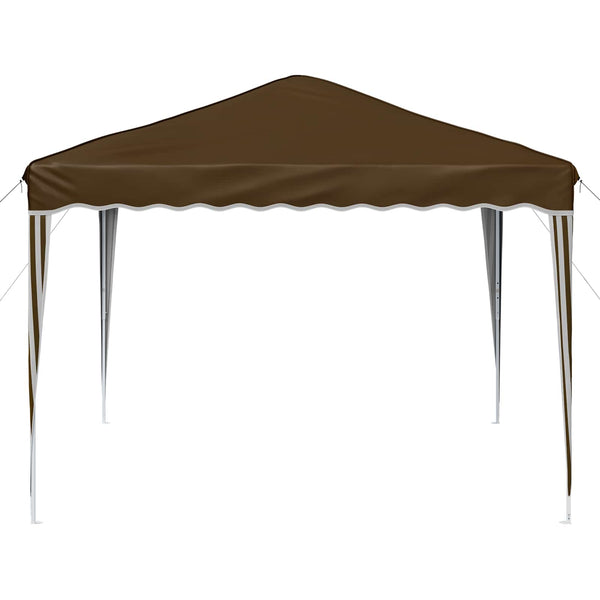 Pop-up Partyzelt Taupe 288x288 cm