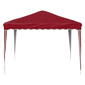 Pop-up Partyzelt Bordeauxrot 288x288 cm