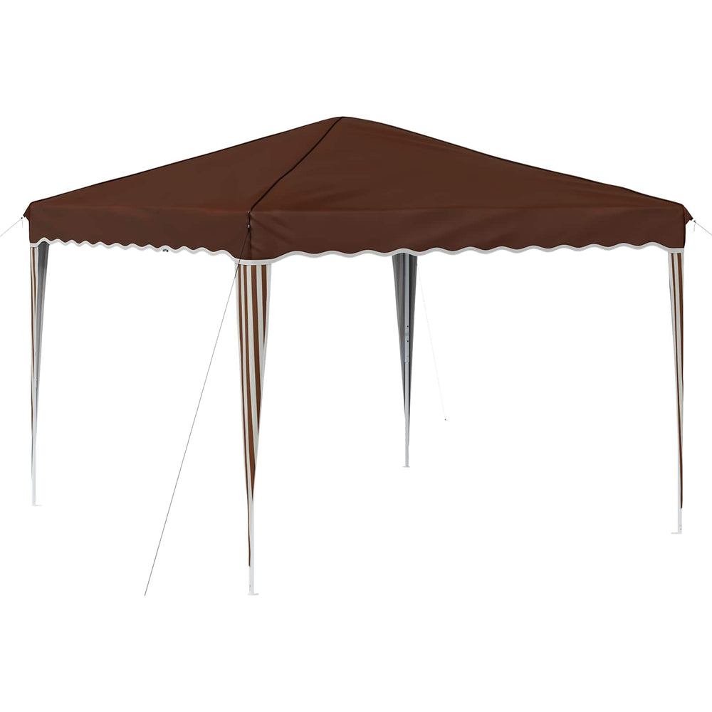 Pop-up Partyzelt Braun 288x288 cm