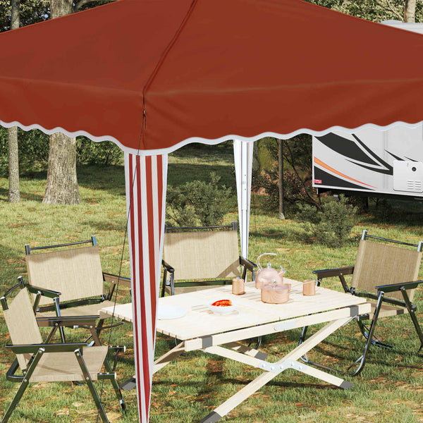 Pop-up Partyzelt Terrakotta 288x288 cm