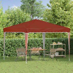 Pop-up Partyzelt Terrakotta 288x288 cm