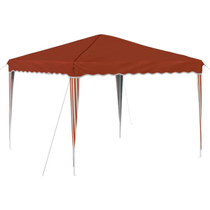 Pop-up Partyzelt Terrakotta 288x288 cm