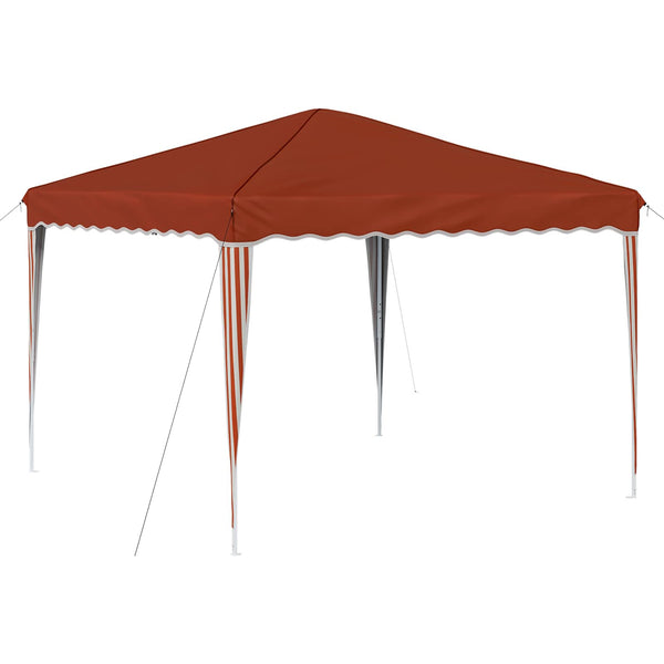 Pop-up Partyzelt Terrakotta 288x288 cm