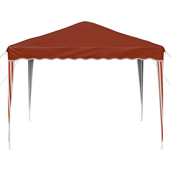 Pop-up Partyzelt Terrakotta 288x288 cm