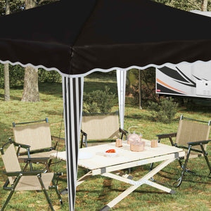 Pop-up Partyzelt Schwarz 288x288 cm