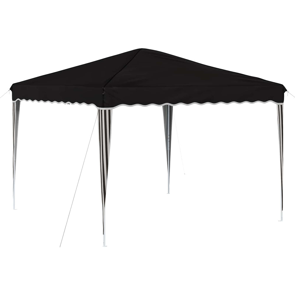 Pop-up Partyzelt Schwarz 288x288 cm