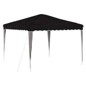 Pop-up Partyzelt Schwarz 288x288 cm