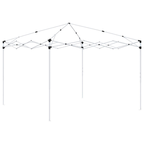 Pop-up Partyzelt Schwarz 288x288 cm