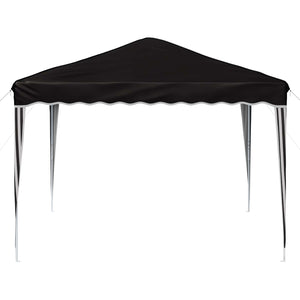 Pop-up Partyzelt Schwarz 288x288 cm