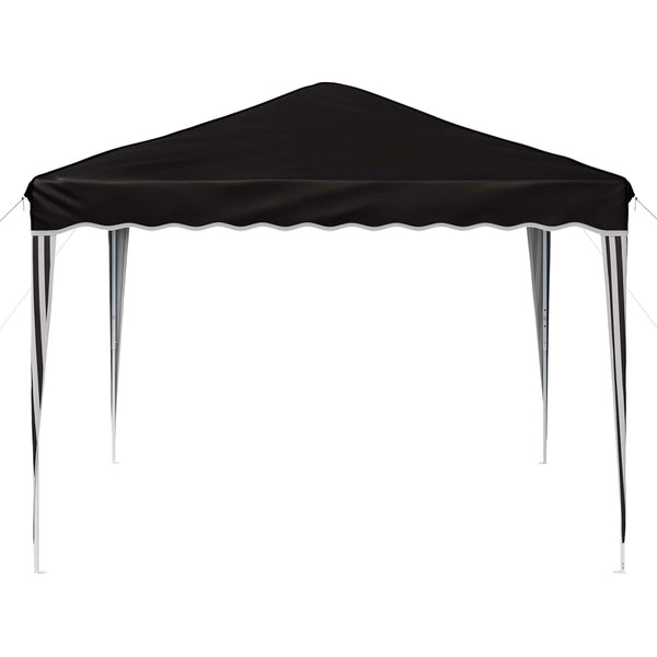 Pop-up Partyzelt Schwarz 288x288 cm