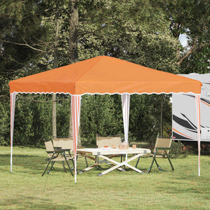 Pop-up Partyzelt Orange Oxford-Gewebe 288cm