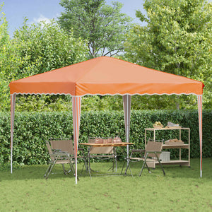 Pop-up Partyzelt Orange Oxford-Gewebe 288cm