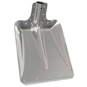 Aluminium Schaufelkopf Silber 43x32,5 cm