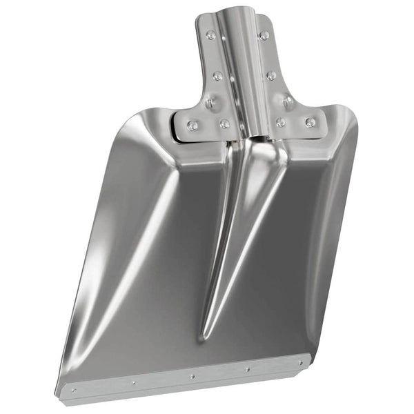Aluminium Schaufelkopf Silber 43x32,5 cm