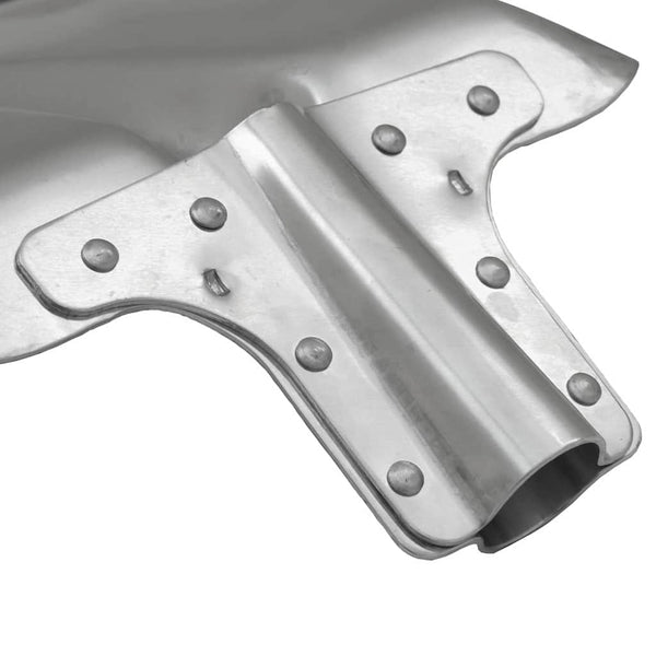 Aluminium Schaufelkopf Silber 4er Set