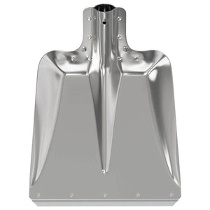 Aluminium Schaufelkopf Silber 4er Set