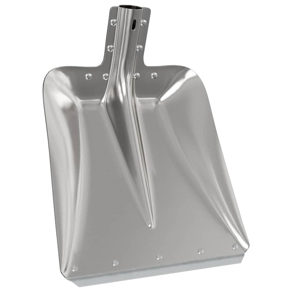 Aluminium Schaufelkopf Silber 45x38cm