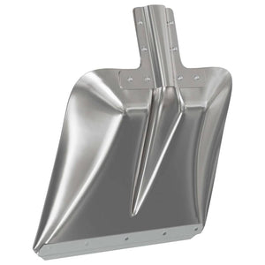 Aluminium Schaufelkopf Silber 45x38cm