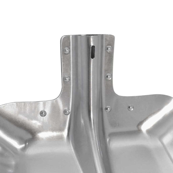 Aluminium Schaufelkopf Silber 4er-Set