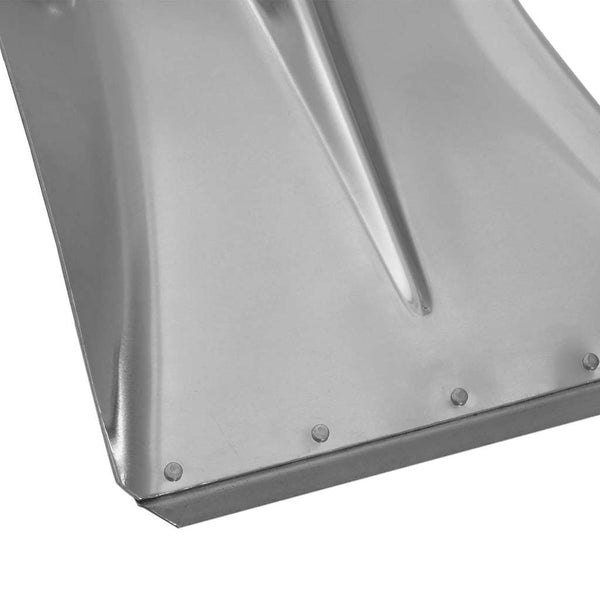 Aluminium Schaufelkopf Silber 4er-Set