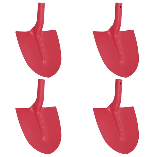 Rote Schaufelköpfe, 4er-Set