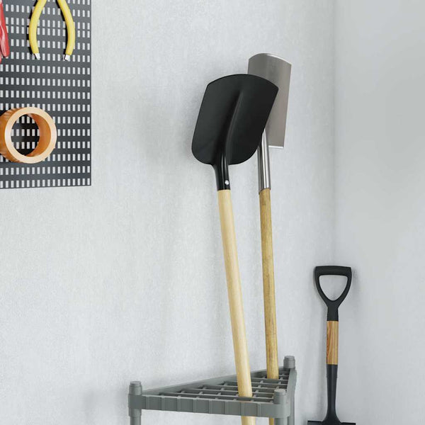 Schaufelkopf Schwarz 4er Set