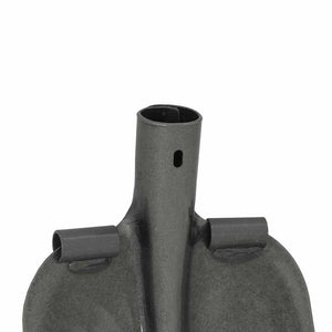 Schaufelkopf Silber 33x21cm Stahl