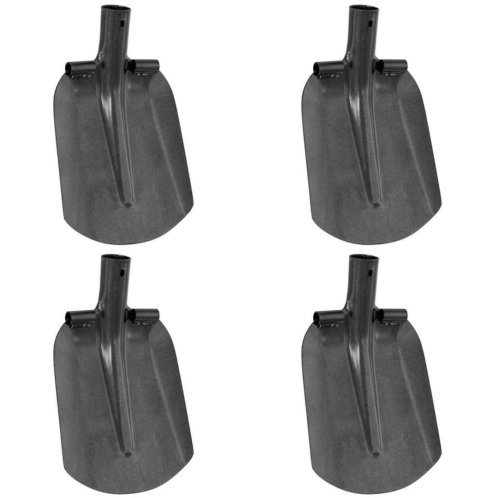 Schaufelkopf 4er Set Silber
