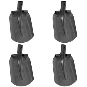 Schaufelkopf 4er Set Silber