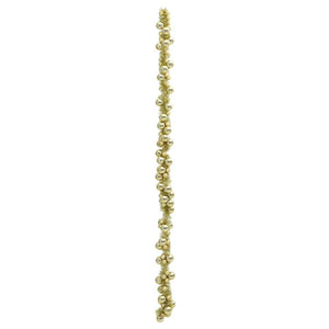 vidaXL Christmas Bauble Garland Gold 186 cm Polystyrene