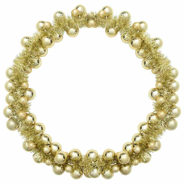 vidaXL Christmas Bauble Garland Gold 186 cm Polystyrene