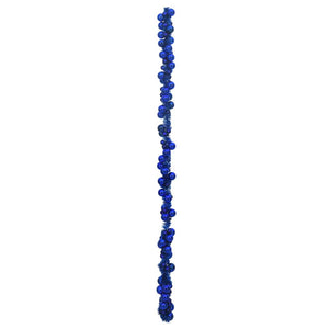 Blaue Weihnachtskugelgirlande 186 cm