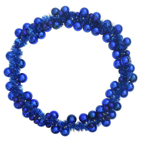 Blaue Weihnachtskugelgirlande 186 cm