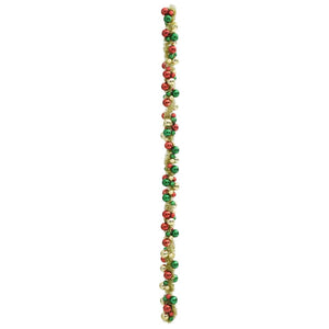 Weihnachtskugel Girlande Mehrfarbig 186cm