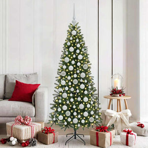 Weihnachtskugel Set mit 300 LEDs Weiß