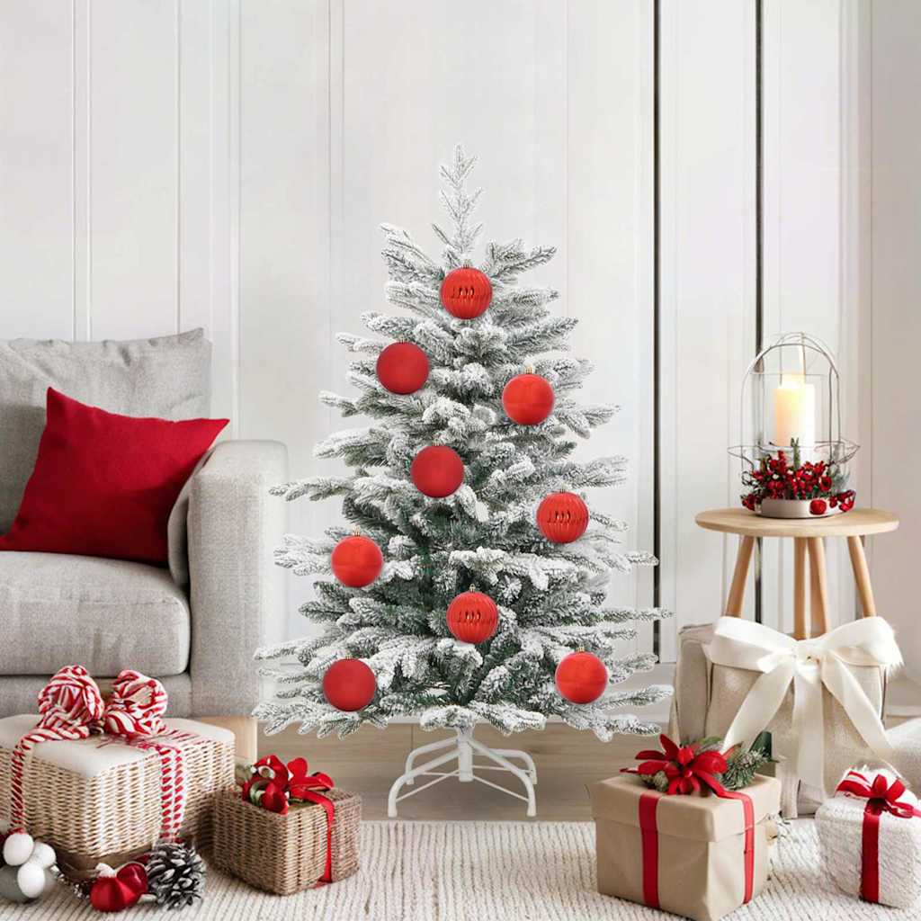 Weihnachtsbaumkugel Set XL Rot 15-teilig