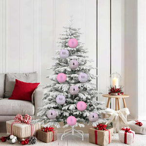 Weihnachtskugeln XL Rosa 9er Set