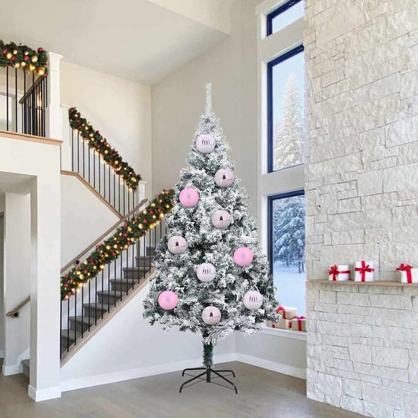 XXL Weihnachtsbaumkugel Set Rosa