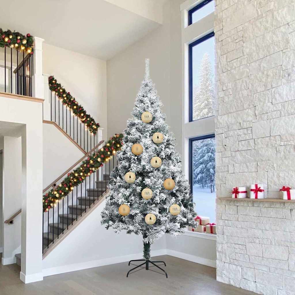 XXL Goldene Weihnachtskugeln - 4er Set