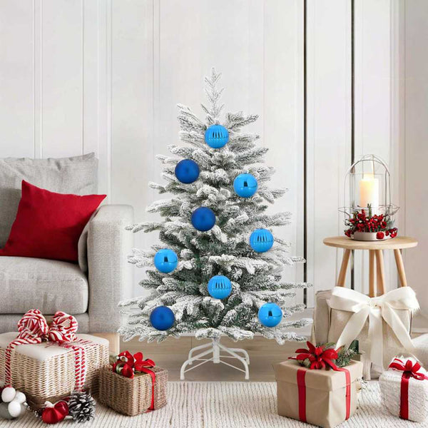 Weihnachtsbaumkugel Set Blau XL, 15-teilig