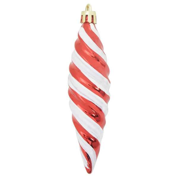 Weihnachtliche Spiralen Kugeln Rot, 40 Stk.