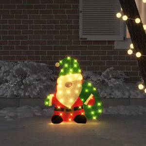 Leuchtender Weihnachtsmann, 70 cm, Warmweiß