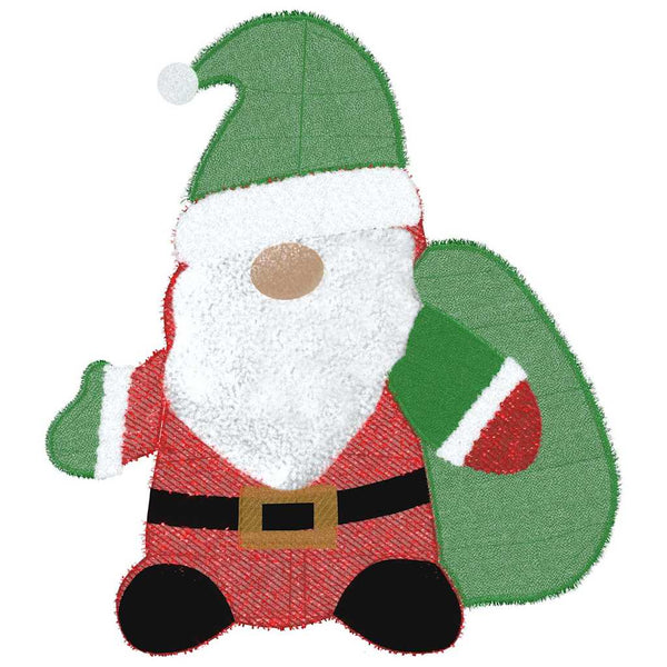 Leuchtender Weihnachtsmann, 70 cm, Warmweiß