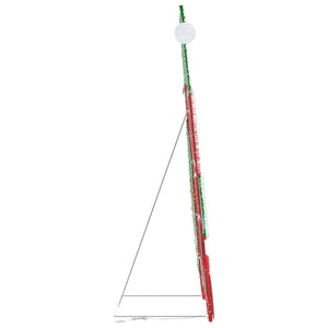 Leuchtender Weihnachtsmann, 70 cm, Warmweiß