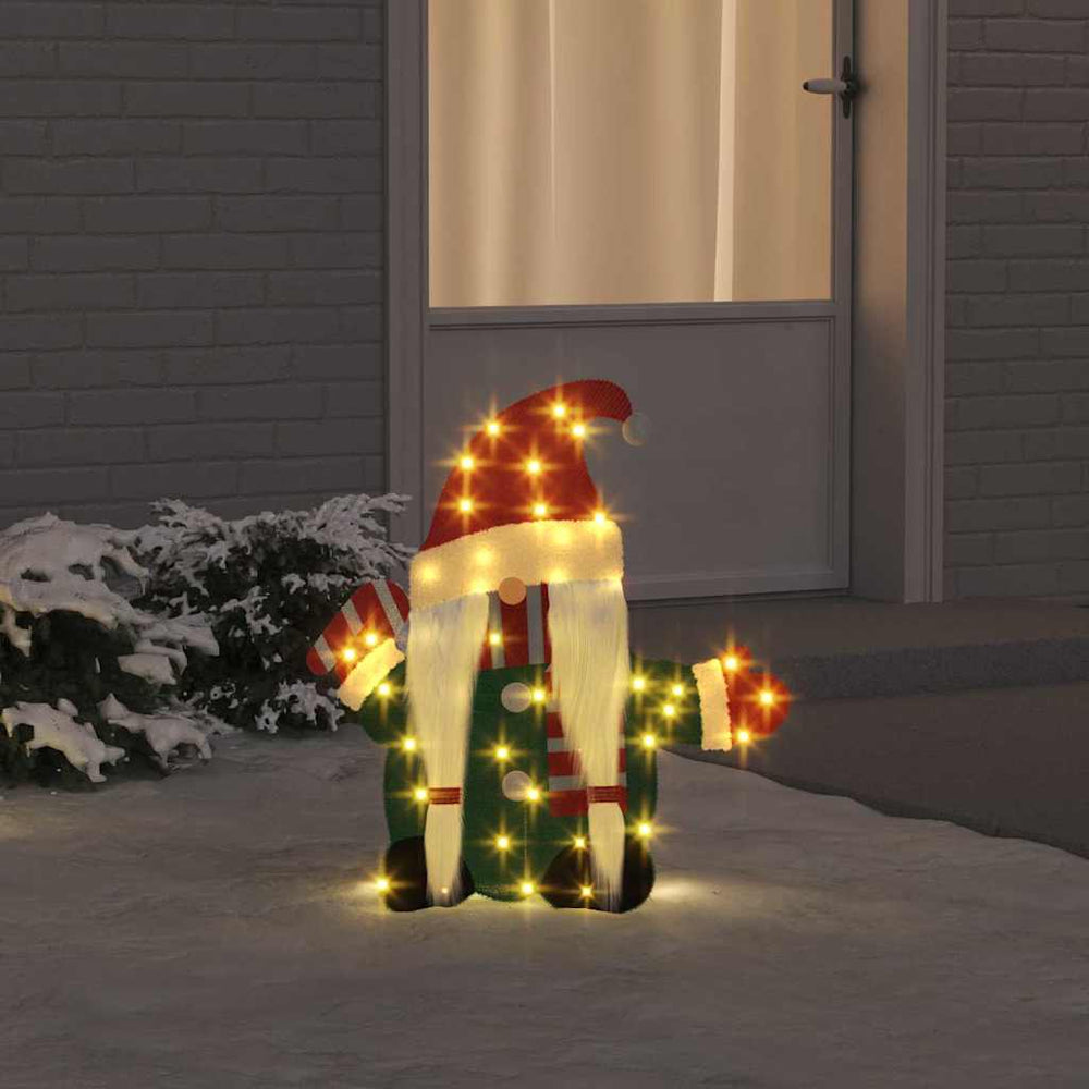 Leuchtender Weihnachtsgnom mit 60 LEDs