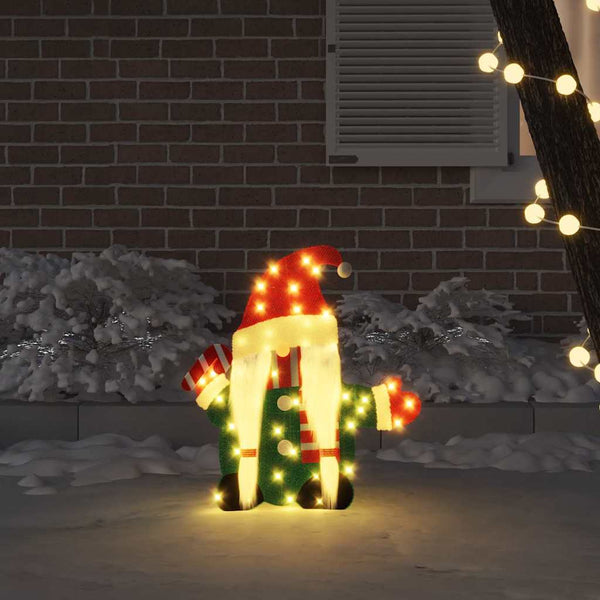 Leuchtender Weihnachtsgnom mit 60 LEDs