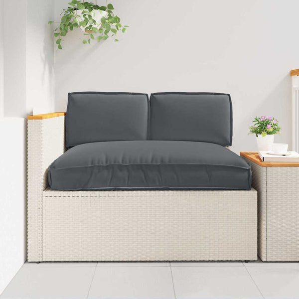 Anthrazit Kissen Set, 3-teilig