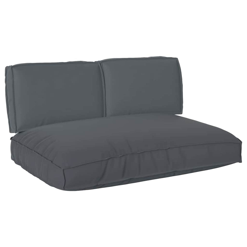 Anthrazit Kissen Set, 3-teilig