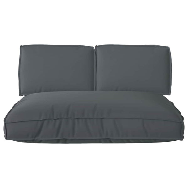 Anthrazit Kissen Set, 3-teilig