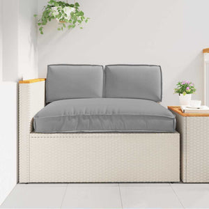 Kissen Set 3-teilig Grau Oxford